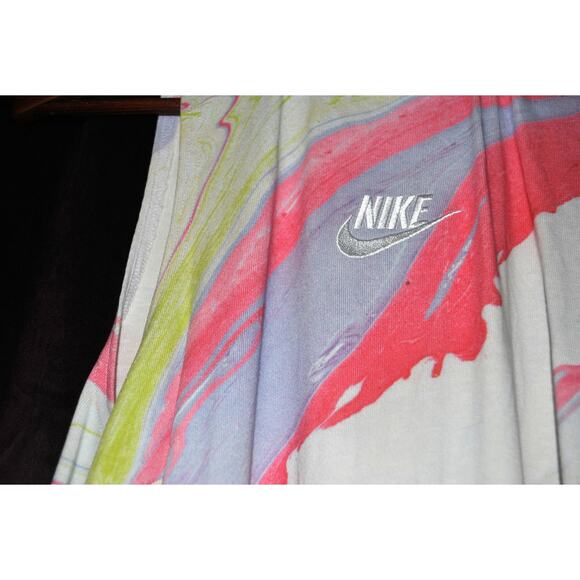 Nike Marble Print Sleeveless Wide-Leg Jumpsuit – Size M - Picture 2 of 3